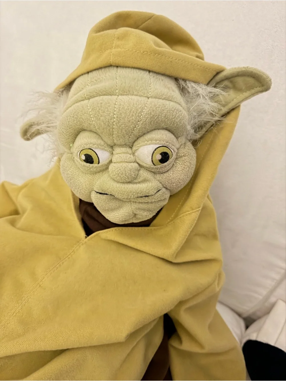 Disney Star Wars Yoda Plush Backpack 2013 Hooded Robe